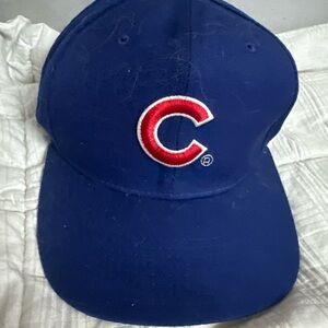 Vintage Chicago Cubs Blue SnapBack New Era Pro Model